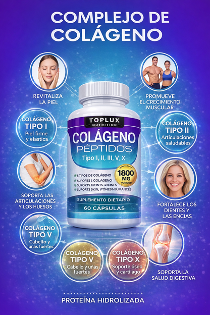 COLAGENO PEPTIDES I, II, III, IV y V